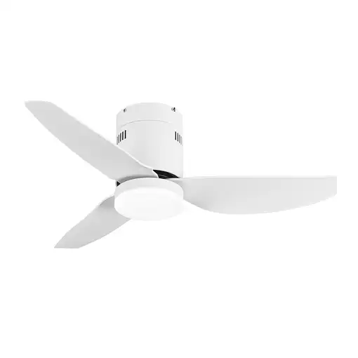 ventilador de techo Borax blanco Led 20W con 3 aspas FABRILAMP