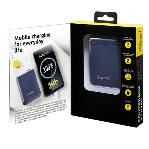 Intenso XS10000 Polímero de litio 10000 mAh Azul