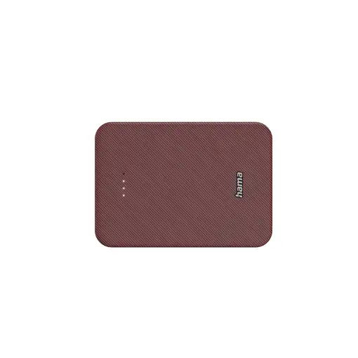 Hama 00201714 batería externa Polímero de litio 10000 mAh Rojo