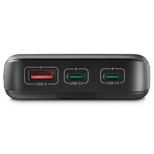 Hama 00201719 batería externa Polímero de litio 20000 mAh Antracita