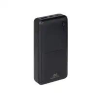 Rivacase VA2571 batería externa Polímero de litio 20000 mAh Negro