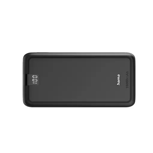 Hama 00201709 batería externa Polímero de litio 10000 mAh Antracita