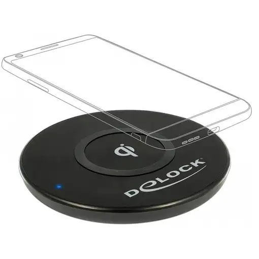 DeLOCK 65917 cargador de dispositivo móvil Smartphone Negro USB Interior