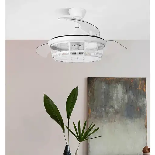 Ventiladores techo Blanco FABRILAMP