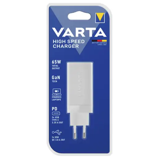 Varta 57956 101 401 cargador de dispositivo móvil Universal Blanco Corriente alter
