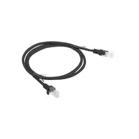Lanberg PCU5-10CC-0100-BK cable de red Negro 1 m Cat5e U/UTP (UTP)
