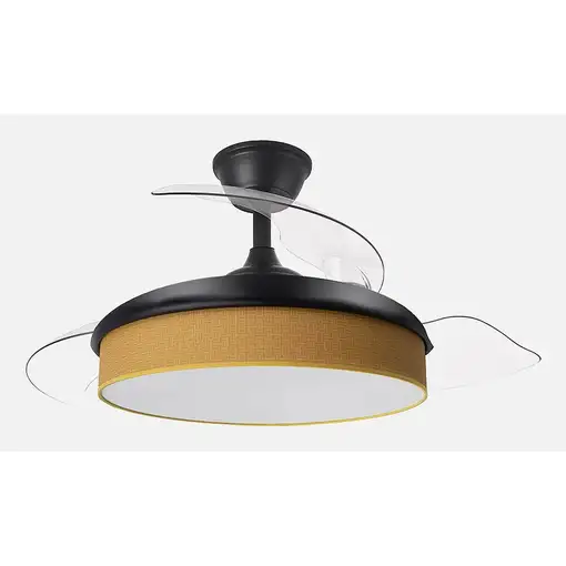 Ventiladores techo Negro FABRILAMP