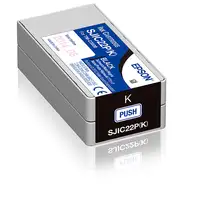 Epson SJIC22P(K): Ink cartridge for ColorWorks C3500 (Black)