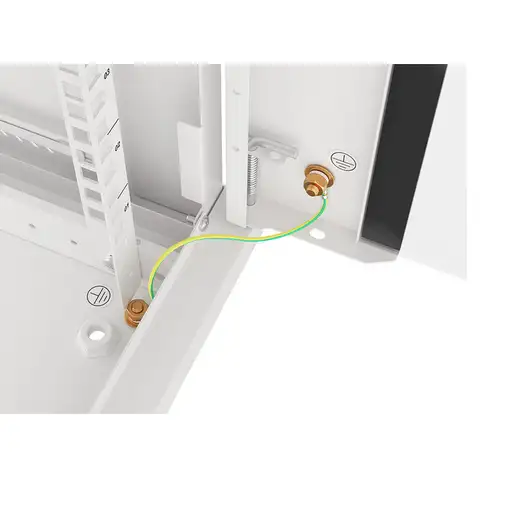 Lanberg WF01-6612-10S armario rack 12U Bastidor de pared Gris