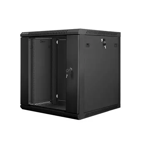 Lanberg WF01-6612-10B armario rack 12U Bastidor de pared Negro