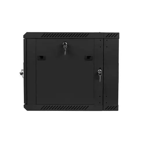 Lanberg WF02-6609-10B armario rack 9U Bastidor de pared Negro