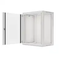 Lanberg WF01-6415-10S armario rack 15U Bastidor de pared Gris