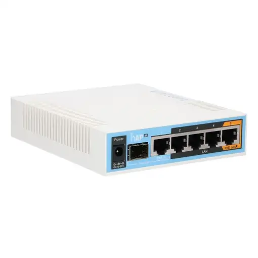 Mikrotik hAP ac 500 Mbit/s Blanco Energía sobre Ethernet (PoE)