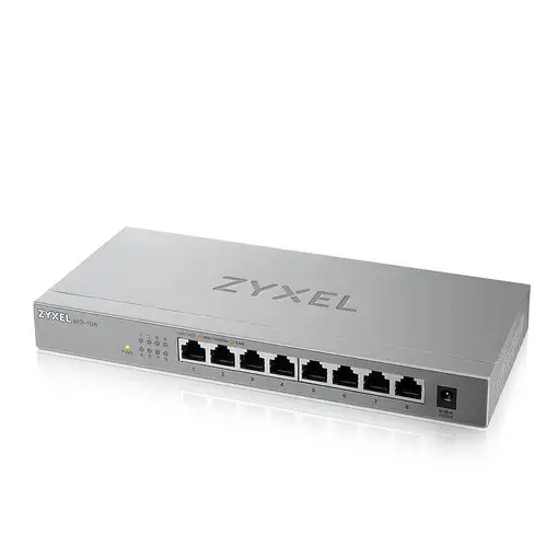 Zyxel MG-108 No administrado 2.5G Ethernet (100/1000/2500) Acero