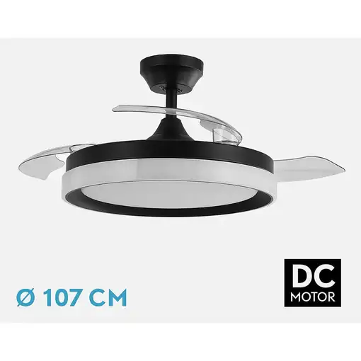 Fabrilamp 208491309 ventilador Negro