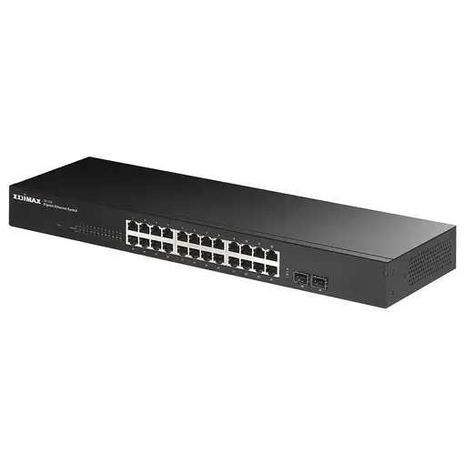 Edimax GS-1026 V3 switch No administrado Gigabit Ethernet (10/100/1000) Negro
