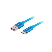 Lanberg CA-USBO-21CU-0010-BL cable USB USB 2.0 1 m USB A USB C Azul