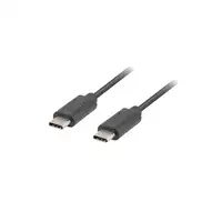 Lanberg CA-CMCM-10CU-0010-BK cable USB USB 2.0 1 m USB C Negro