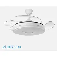 Fabrilamp 165391401 ventilador Negro