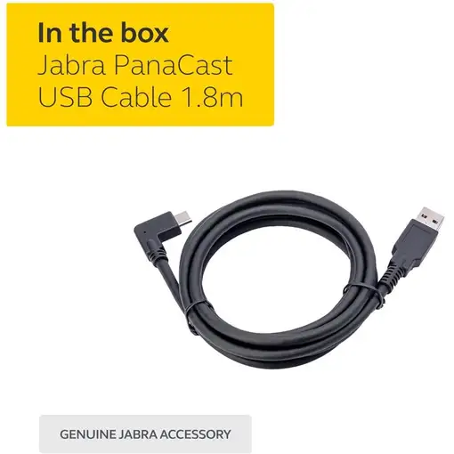 Jabra 14202-09 cable USB USB 2.0 USB A Negro
