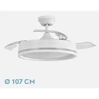 Ventiladores techo Blanco FABRILAMP