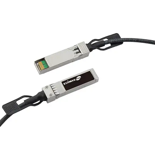 Edimax EA1-020D Cable de fibra óptica e InfiniBand 2 m SFP+ Negro