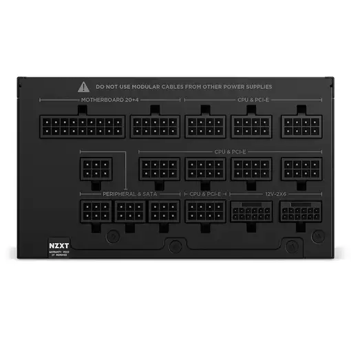 NZXT C1500 Platinum ATX 3.1 unidad de fuente de alimentación 1500 W 24-pin ATX Neg