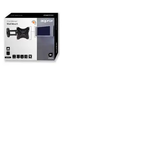 Approx APPST02 soporte para TV 94 cm (37'') Negro