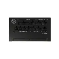 MSI MPG A1000G PCIE5 unidad de fuente de alimentación 1000 W 20+4 pin ATX ATX Negr