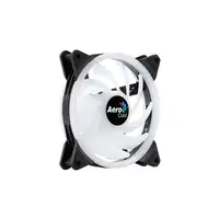 Aerocool DUO14 Ventilador PC 14cm ARGB LED Dual Ring Antivibración 6 Pines Negro