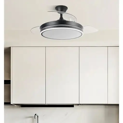 Ventiladores techo Negro FABRILAMP