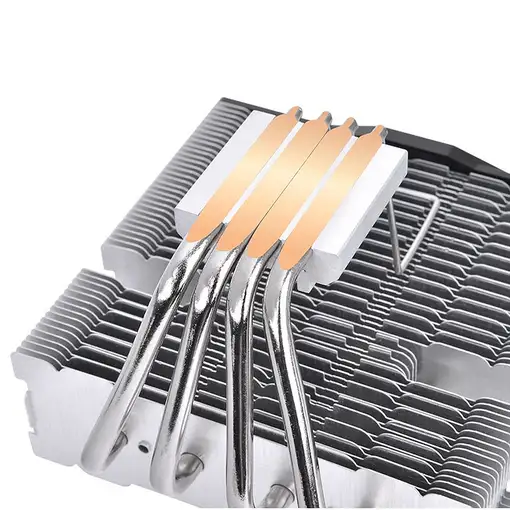 Thermaltake Toughair 110 Procesador Enfriador 12 cm Negro, Plata