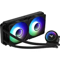 Aerocool MIRAGEL240 Refrigeración Líquida CPU 2x Ventilador 12cm ARGB TDP 400W Neg