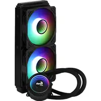 Aerocool MIRAGEL240 Refrigeración Líquida CPU 2x Ventilador 12cm ARGB TDP 400W Neg