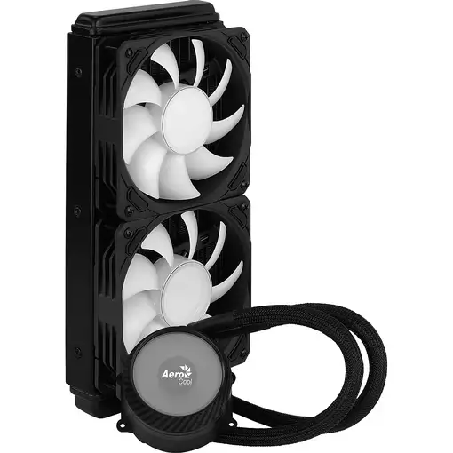 Aerocool MIRAGEL240 Refrigeración Líquida CPU 2x Ventilador 12cm ARGB TDP 400W Neg