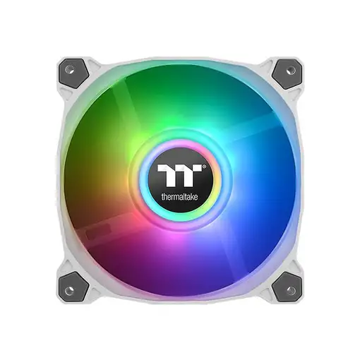 Thermaltake Pure Duo 12 Universal Ventilador 12 cm Blanco 2 pieza(s)