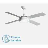 Fabrilamp 128791468 ventilador Haya, Blanco