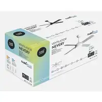 Fabrilamp 128791468 ventilador Haya, Blanco