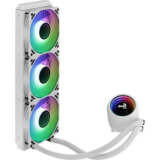 Aerocool MIRAGEL360W Refrigeración Líquida CPU 3xVentilador 12cm ARGB TDP 550W Bla