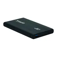 TooQ TQE-2524B caja para disco duro externo Caja de disco duro (HDD) Negro 2.5\