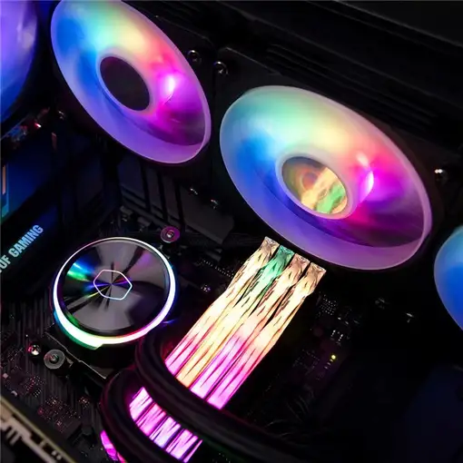 Cooler Master MasterLiquid PL360 Flux Procesador Kit de refrigeración líquida 12 c