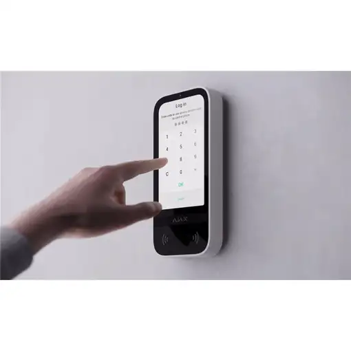 Ajax KeyPad TouchScreen Teclado RF Blanco