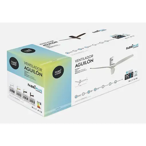 Ventiladores techo Blanco FABRILAMP