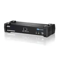 ATEN Switch KVMP™ DVI/Audio dual link (7.1 canales) USB de 2 puertos