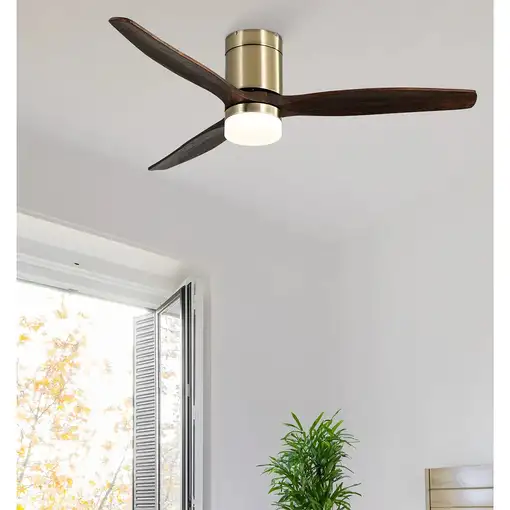 Ventiladores techo Cromo FABRILAMP