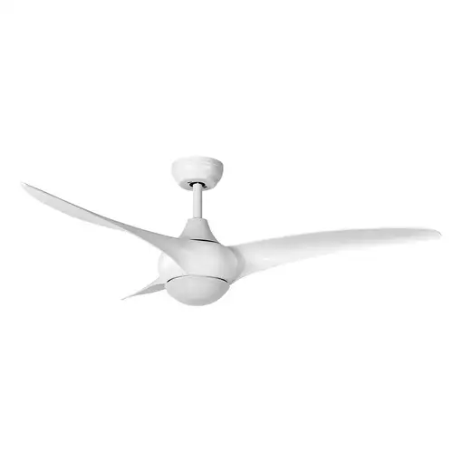 Fabrilamp Canea ventilador de techo blanco 134 cm, led, 3 aspas, 6 velocidades Fabrilamp Canea ventilador de techo blanco 134 cm, led, 3 aspas, 6 velocidades