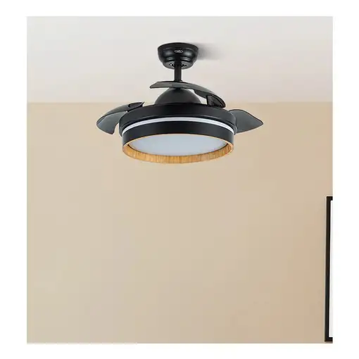 Ventiladores techo Negro FABRILAMP