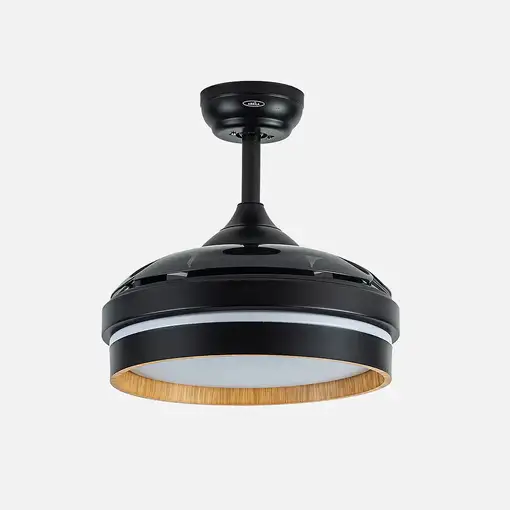 Ventiladores techo Negro FABRILAMP