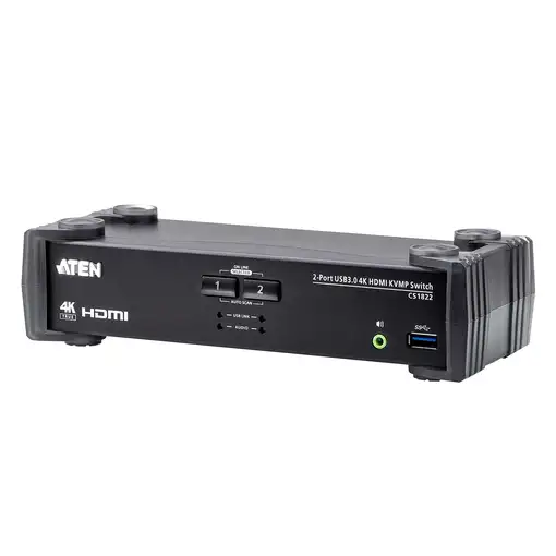 ATEN Switch KVMP™ HDMI 4K USB 3.0 de 2 puertos