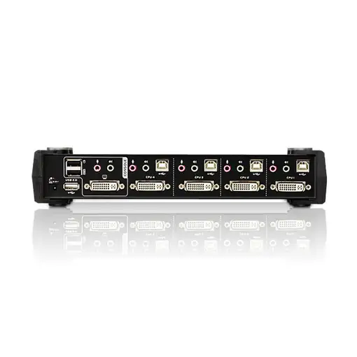 ATEN Switch KVMP™ DVI/Audio USB de 4 puertos